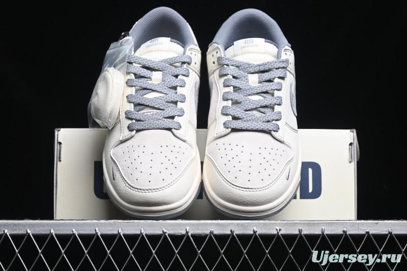 Nike SB Dunk Low UN Collaboration - Beige Grey Line Grey Sole Anniversary High-End Custom Low-Top Casual Skate Shoes - BB7518-003