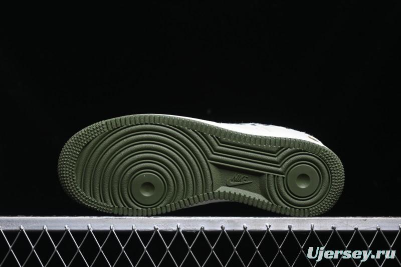 Nike Air Force 1 '07 Low BAPE Collaboration - Camo Swoosh Low-Top Casual Sneakers DF0188-012