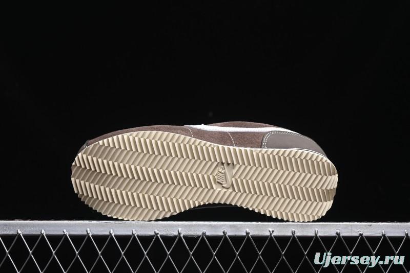 Nike Classic Cortez Leather Retro Running Shoes - FQ8144-237
