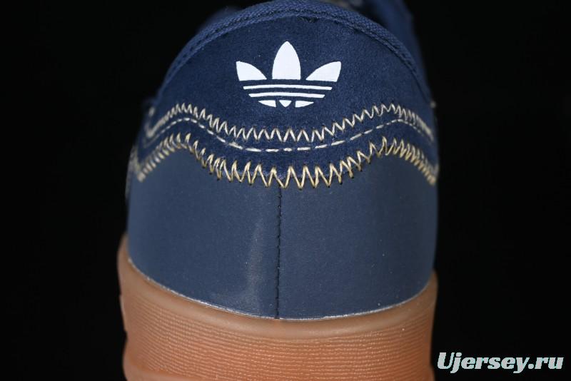 Adidas Clot x Originals Gazelle Indoor Retro Casual Slip-Resistant Wear-Resistant Low-Top Sneakers - IH3725