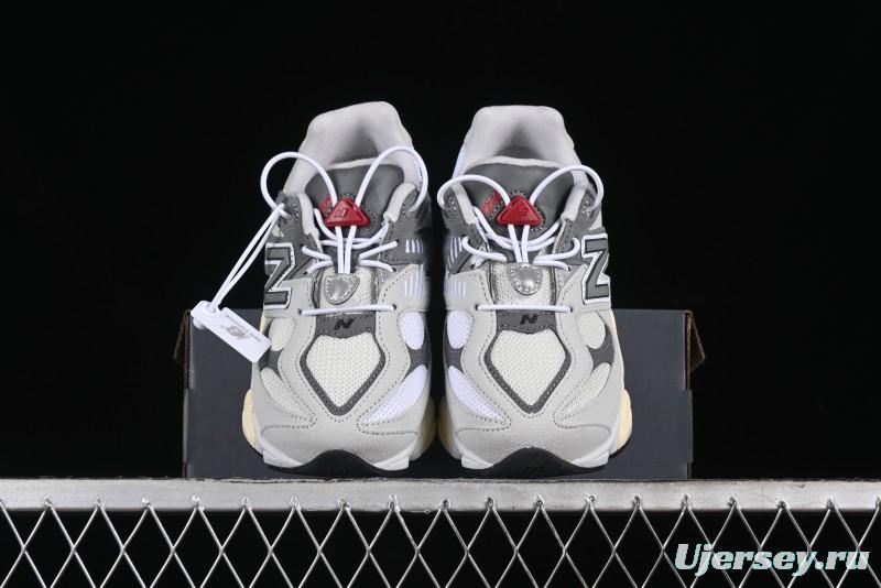 New Balance 9060 Series Hook and Loop Kids Sneakers - PV9060GRY