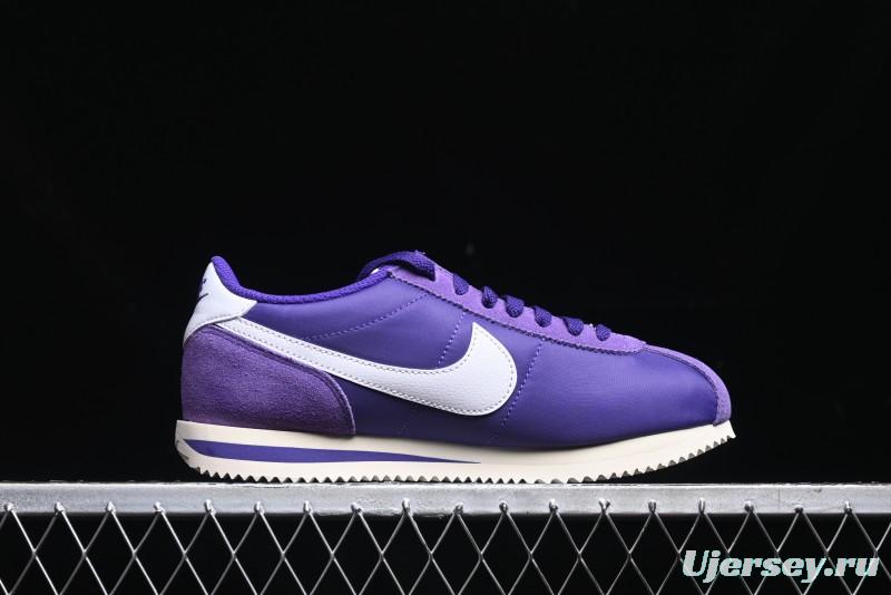 Nike Classic Cortez Leather Retro Running Shoes - DZ2795-500