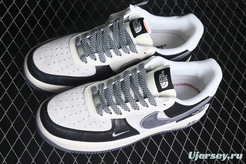 Nike Air Force 1 '07 Low The North Face Collaboration Jacket Black Casual Sneakers - DM6688-004