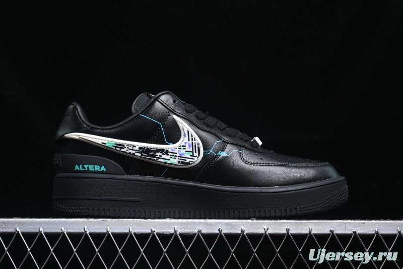 Nike Air Force 1 '07 Low Punk Future Cyberpunk Style Casual Sneakers - DV3464-011