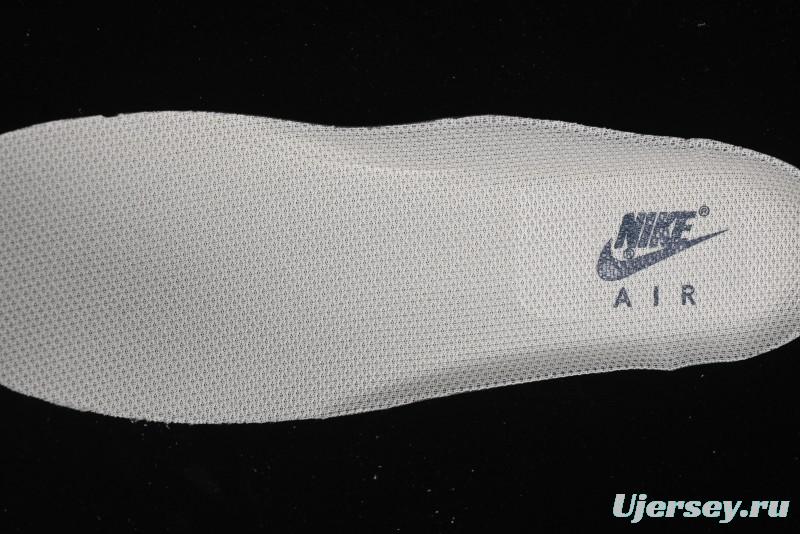 Nike Air Force 1 '07 Low Supreme Casual Sneakers in White-Blue Shadow - KK1988-009