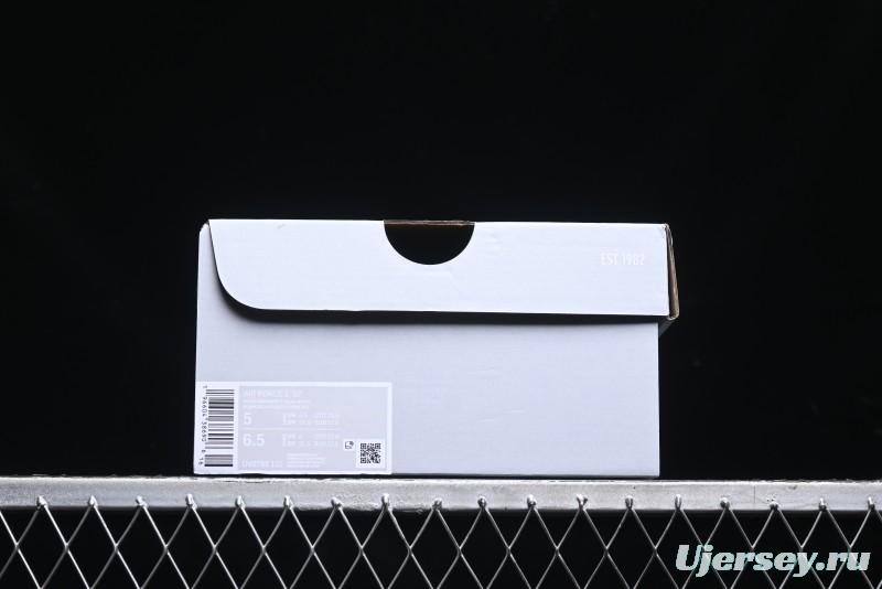 Nike Air Force 1 '07 Low Top-Grain Leather Casual Sneakers with Full-Length Air Cushion - DV0788-101