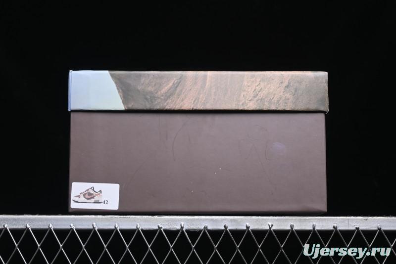 Nike Dunk Low Panda Prank Pioneer Knight Sandstorm Black Brown Low Top Casual Skate Shoes - DD1391-100