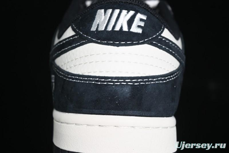 Nike SB Dunk Low Off-White Collaboration - Anniversary High-End Custom Low-Top Casual Skate Shoes - YX5066-211