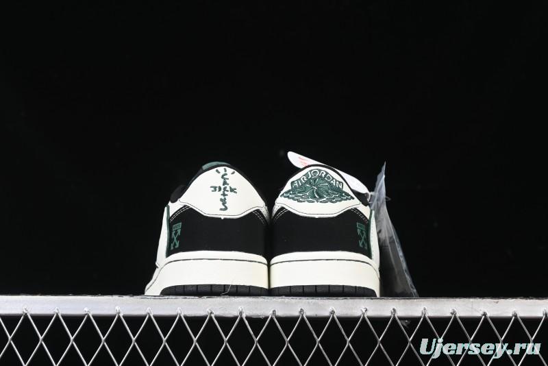 Nike Travis Scott x Fragment Design x Air Jordan 1 Low OG SP Sneakers - SJ2068-114