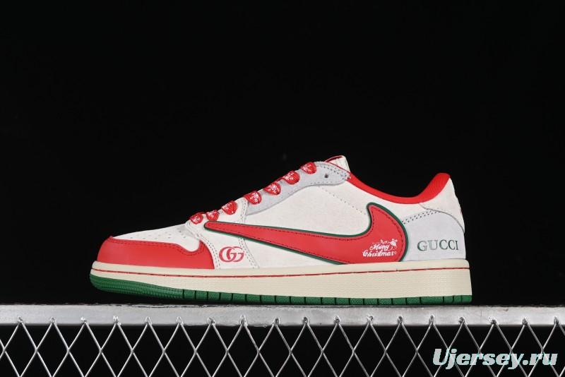 Nike Travis Scott x Fragment Design x Air Jordan 1 Low OG SP AJ1 - AG3702-800