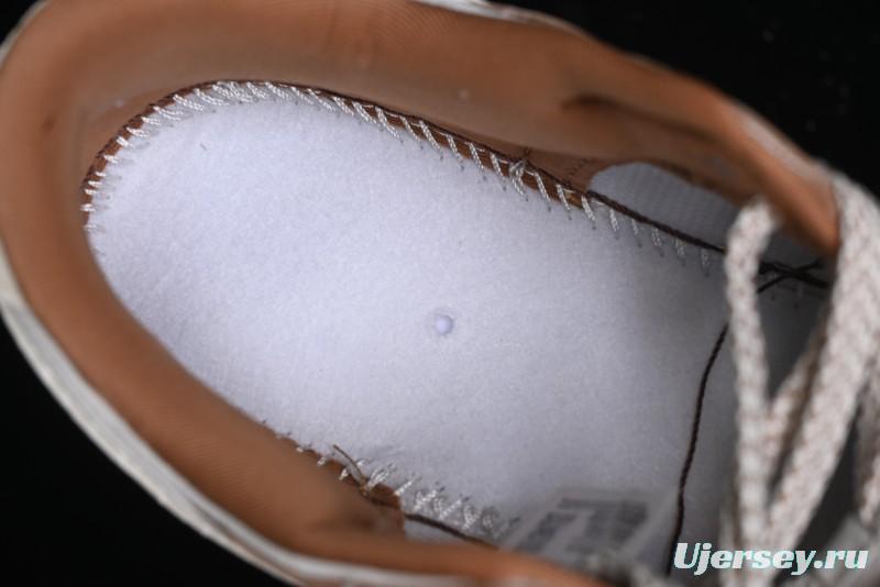 Nike SB Dunk Low Stussy Collaboration - Mummy Brown Anniversary Custom Low-Top Casual Sneakers - XX3168-601