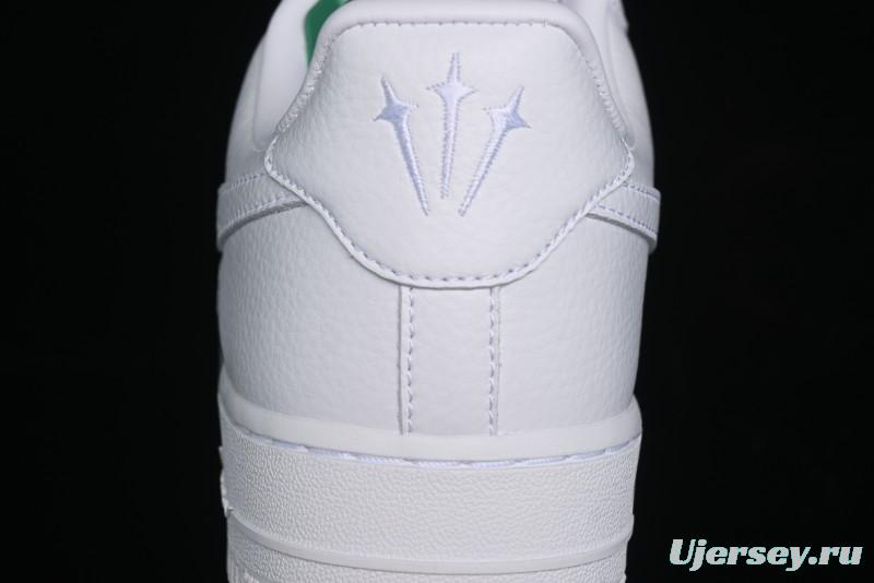 Nike Air Force 1 '07 Low Casual Sneakers with Full-Length Air Cushion - FV9918-100