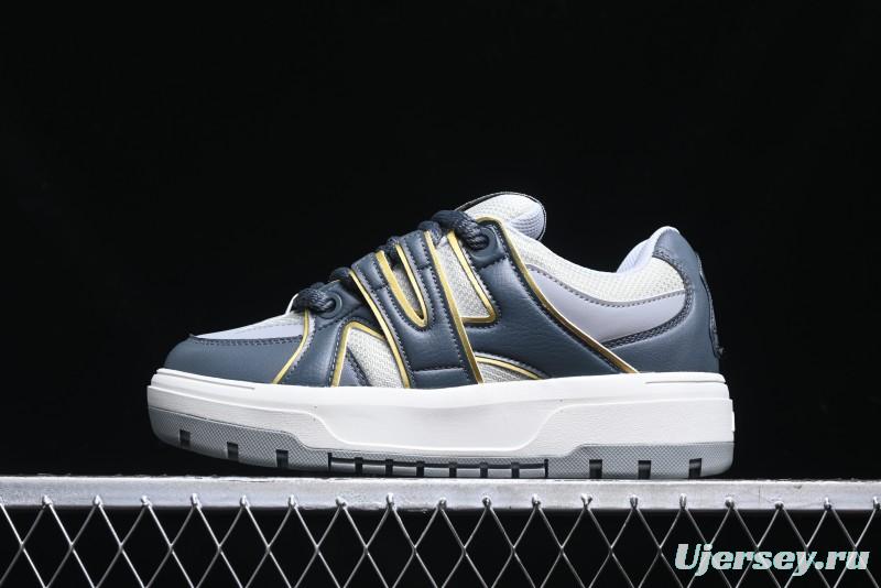 New York Yankees MLB Chunky Liner Wide Inning Thick Sole Casual Shoes - 3ASXCLB4N50GRS