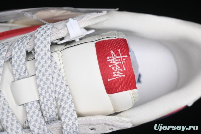 Nike Travis Scott x Fragment Design x Air Jordan 1 Low OG SP AJ1 Retro Sneakers with Reverse Swoosh - SJ2068-135