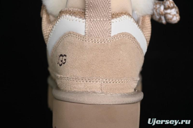 UGG Classic Ultra Mini Mel Two-Tone Lace-Up Low-Top Casual Shoes - 1144032