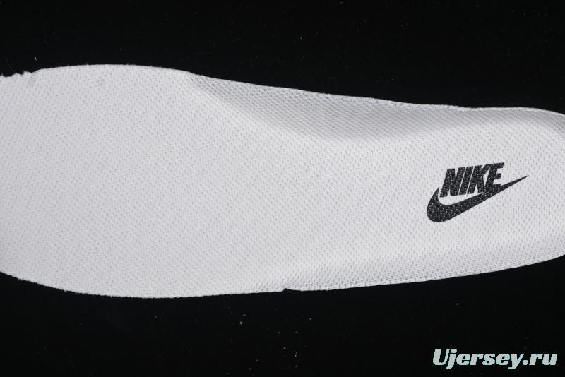 Nike Air Force 1 '07 Low Stussy Collaboration - White Black Swoosh Red Tab Low-Top Casual Sneakers - SJ6698-015