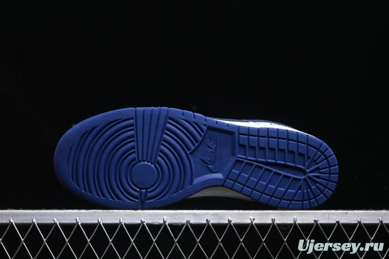Nike Dunk Low High Street Minimalist Blue Panda Retro Low-Top Casual Sneakers - DD1503-119