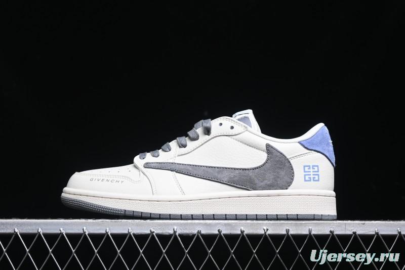 Nike Travis Scott x Fragment Design x Air Jordan 1 Low OG SP AJ1 LX1988-111