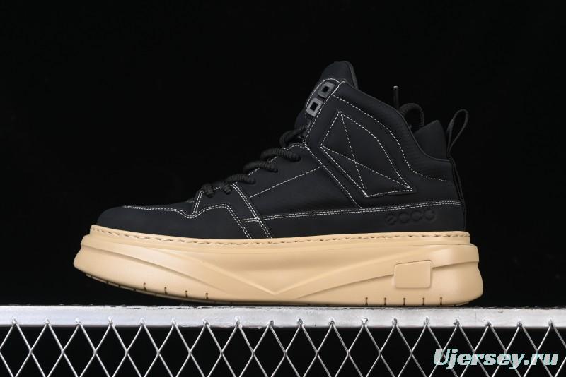 Ecco Soft 8 Anniversary Series Innovative Non-Slip Simple High-Top Wear-Resistant Casual Shoes - 81771301001