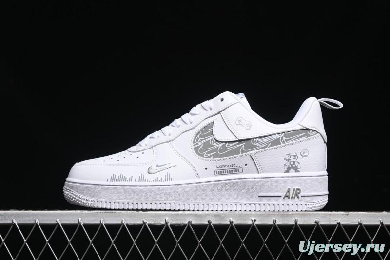Nike Air Force 1 '07 Low Mosaic Casual Sneakers - FB8971-030