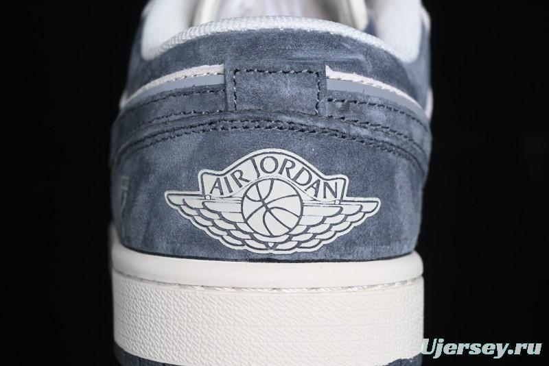 Nike Air Jordan 1 Low OF Collaboration Custom High-End Retro Basketball Shoes - DM9188-002