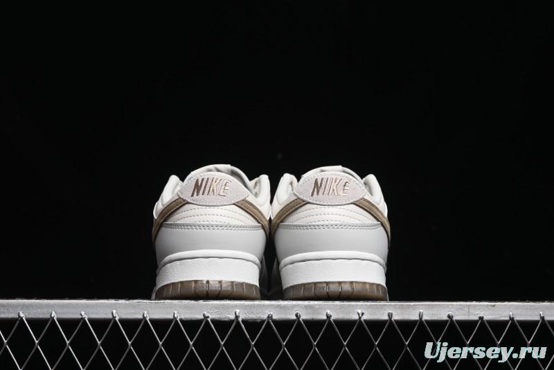 Nike Dunk Low SB Casual Sneakers in Phantom/Khaki - FJ4188-001