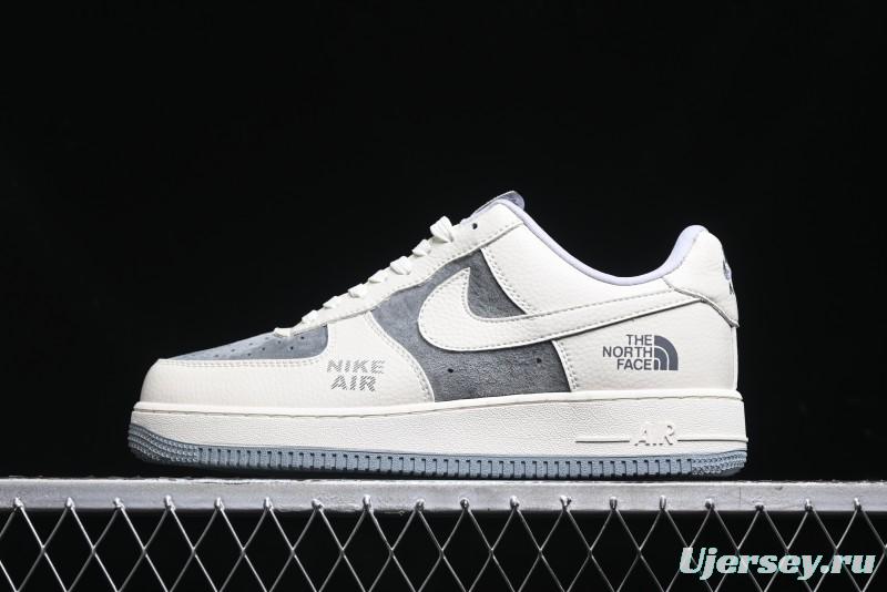 Nike Air Force 1 '07 Low The North Face Collaboration - Beige Grey Sole Low-Top Casual Sneakers - DF0188-014