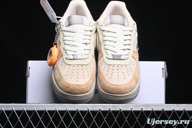 Nike Air Force 1 '07 Low Top Casual Sneakers Wild Monkey King Custom Design - CD1212-999