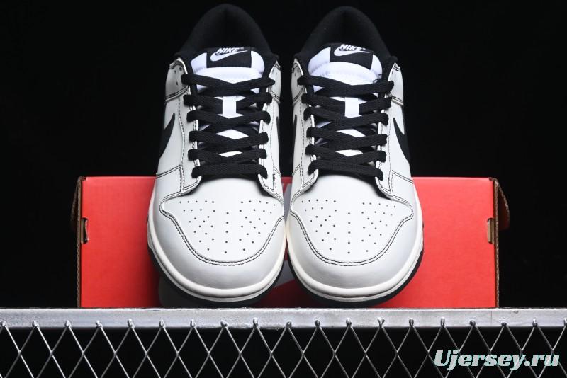 Nike Dunk Low Retro Panda Oxidized Vintage High Street Casual Sneakers - DD1391-100