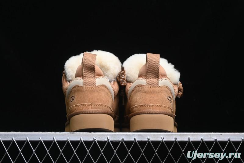 UGG Classic Ultra Mini Mel Dual Color Lace-Up Low-Top Casual Shoes - 1144032