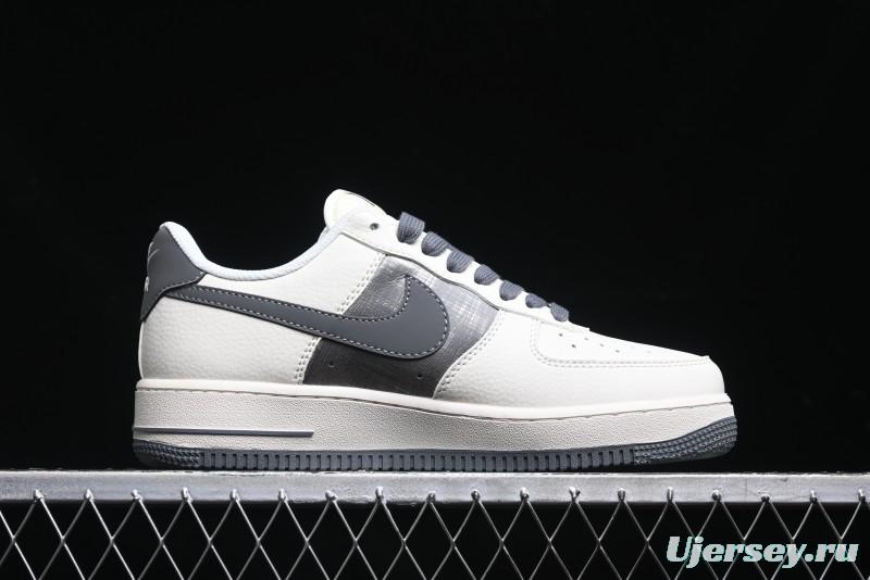Nike Air Force 1 '07 Low The North Face x COMME des GARÇONS Light Grey Casual Sneakers - DM6688-002