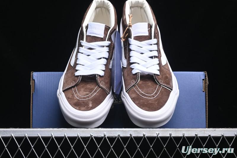 Vans Sk8-Mid Reissue 83 Premium Suede Retro Skate Shoes - VN000CQQDMV