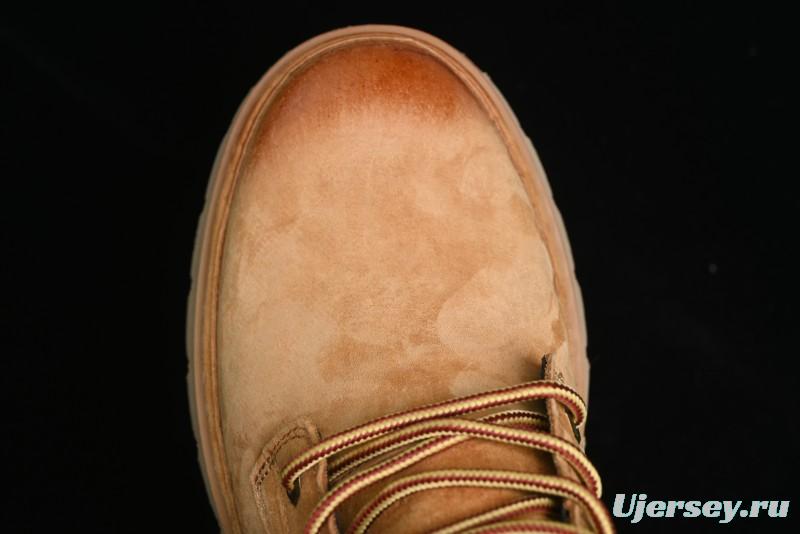 ECCO Exostrike Series Work Leather Anti-Slip Platform Boots - 63890801003