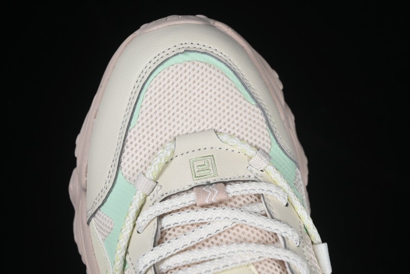 Fila Fusion Retro Mars Running Shoes with Lace-Up Design - F12W432101FAP