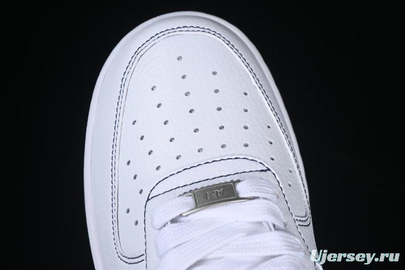 Nike Air Force 1'07 Low Casual Sneakers with Full-Length Air Cushion - HQ2037-100