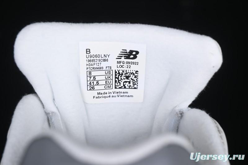 New Balance 9060 Retro Casual Running Shoes with ABZORB Cushioning - U9060LNY