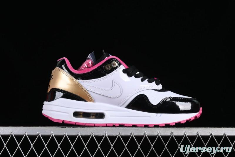 Nike Air Max 1 Premium Retro Running Shoes with Half-Sole Air Cushion - HJ3966-100