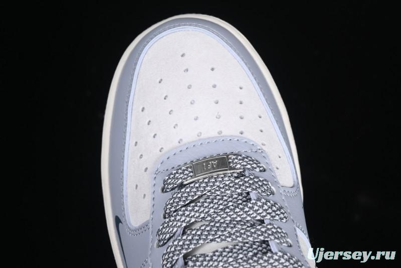 Nike Air Force 1 '07 Low The North Face Collaboration Embroidered Splash Design Casual Sneakers - DM6688-006