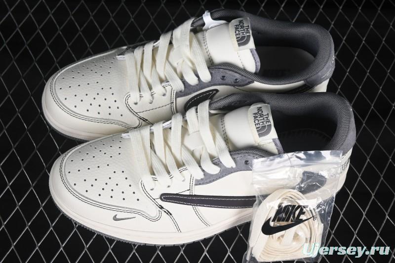 Nike Travis Scott x Fragment Design x Air Jordan 1 Low OG SP AJ1 Low Top Casual Sneakers - XS6089-501