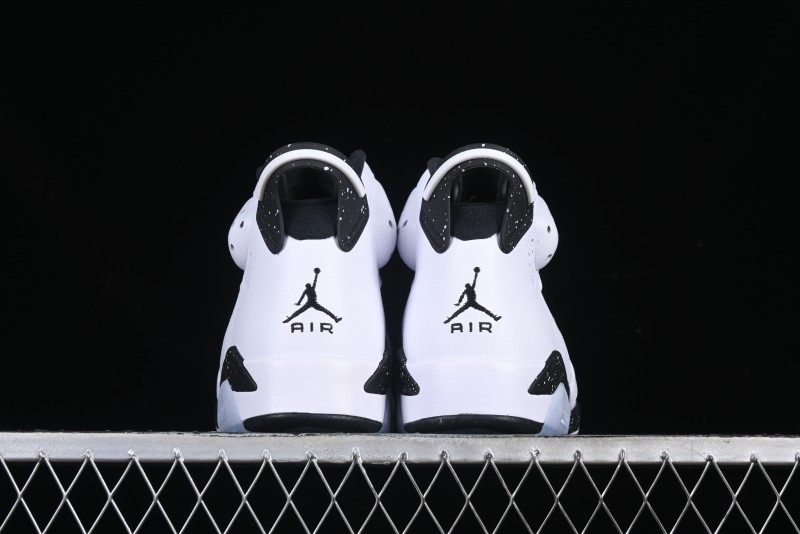Nike Air Jordan 6 Retro White And Black Basketball Shoes - CT8529-112