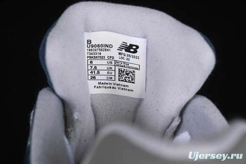 New Balance 9060 Retro Casual Running Shoes with ABZORB Cushioning Technology - U9060IND