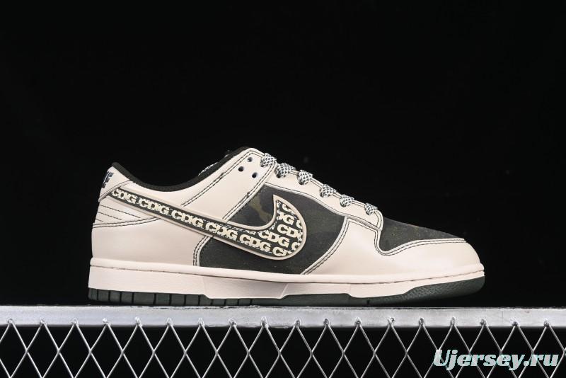 Nike SB Dunk Low The North Face x CDG Anniversary High-End Custom Low-Top Casual Sneakers - DM6868-015