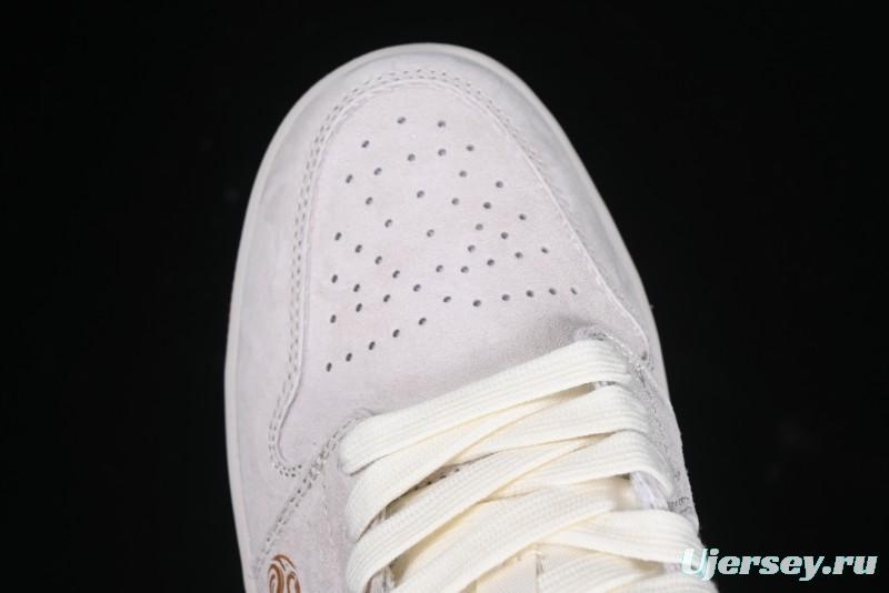 Nike Air Jordan 1 Low Retro Basketball Shoes Snake Year Limited Edition with Red Swoosh - XX3318-513