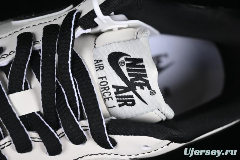 Nike Air Force 1 '07 Low Collaboration Sneakers with Black Stitch Dual-Color Sole - CH6336-515