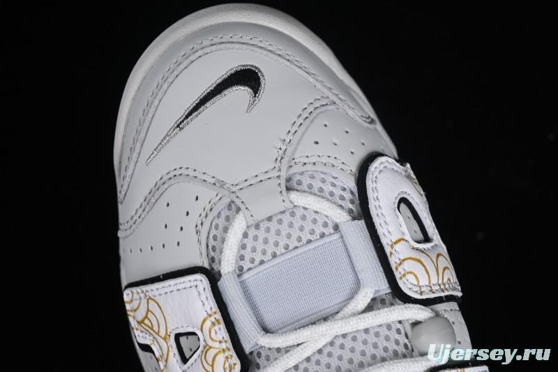 Nike Air More Uptempo 96 QS Scottie Pippen OG Series Classic High Street Versatile Casual Sports Culture Basketball Shoes - FB3021-001