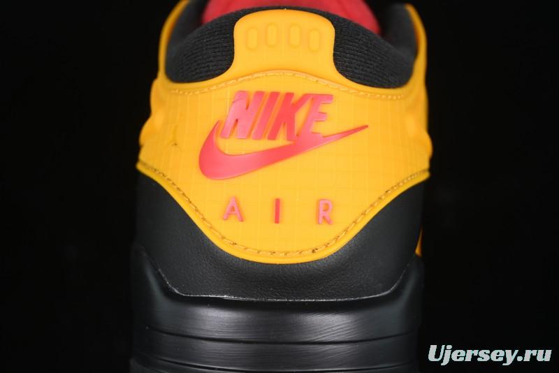 Nike Air Jordan 4 Remastered Retro Sneakers in White Green with Gum Sole - FQ7939-007