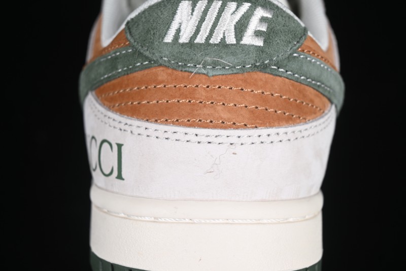 Nike SB Dunk Low Gucci Collaboration Anniversary High-End Custom Low-Top Casual Sneakers - DM6868-026