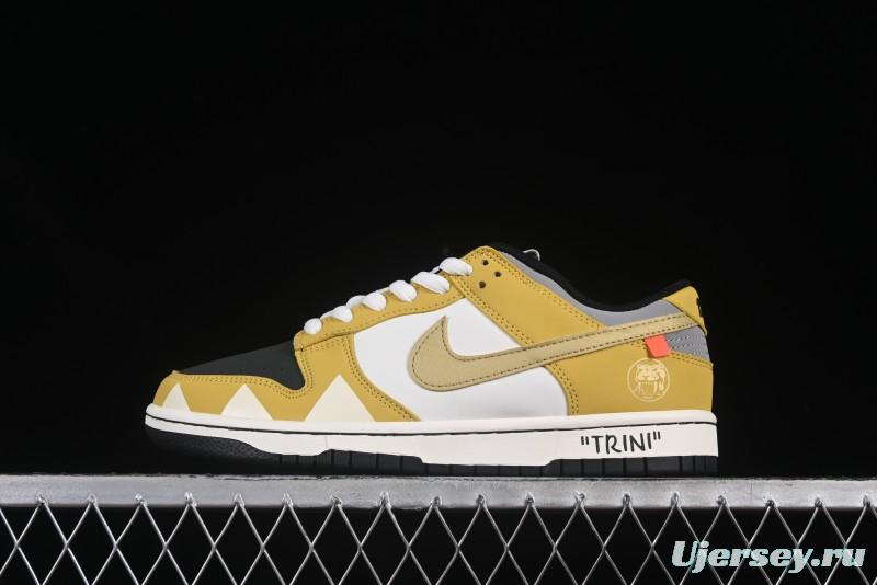 Nike SB Dunk Low Power Rangers Sabertooth Colorway Anniversary Custom Low-Top Casual Skate Shoes - ZZ1998-005