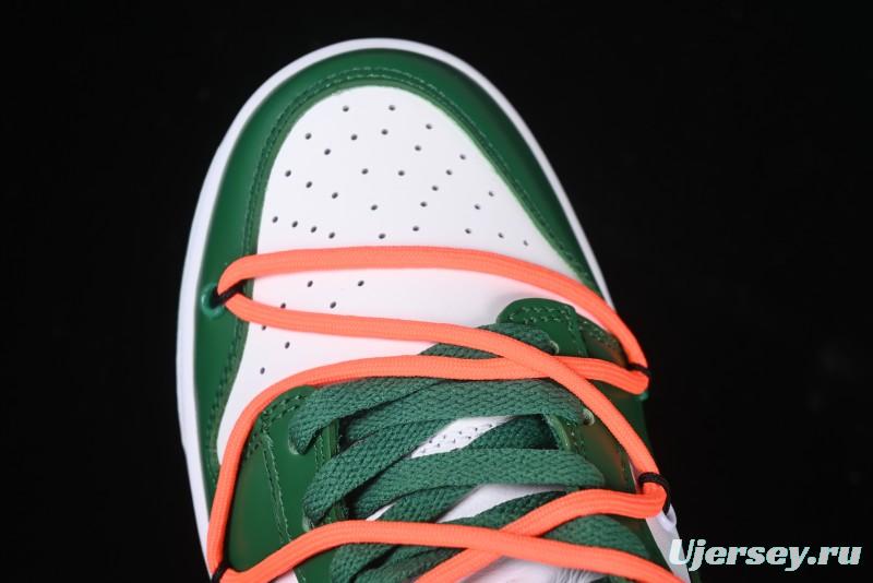 Off-White x Futura x Nike Dunk Low OW Collaboration Sneakers - CT0856-100