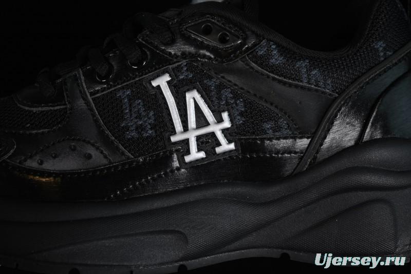 New York Yankees NY MLB Fast Ball Classic Monogram 24SS Retro Casual Running Shoes - 3ARNFSB4N07BKS